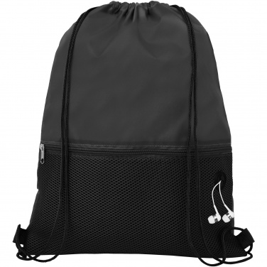 Logo trade promotional merchandise image of: Oriole mesh drawstring bag 5L