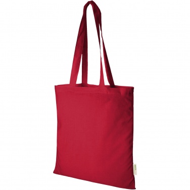 Logo trade promotional merchandise picture of: Orissa 100 g/m² organic cotton tote bag 7L