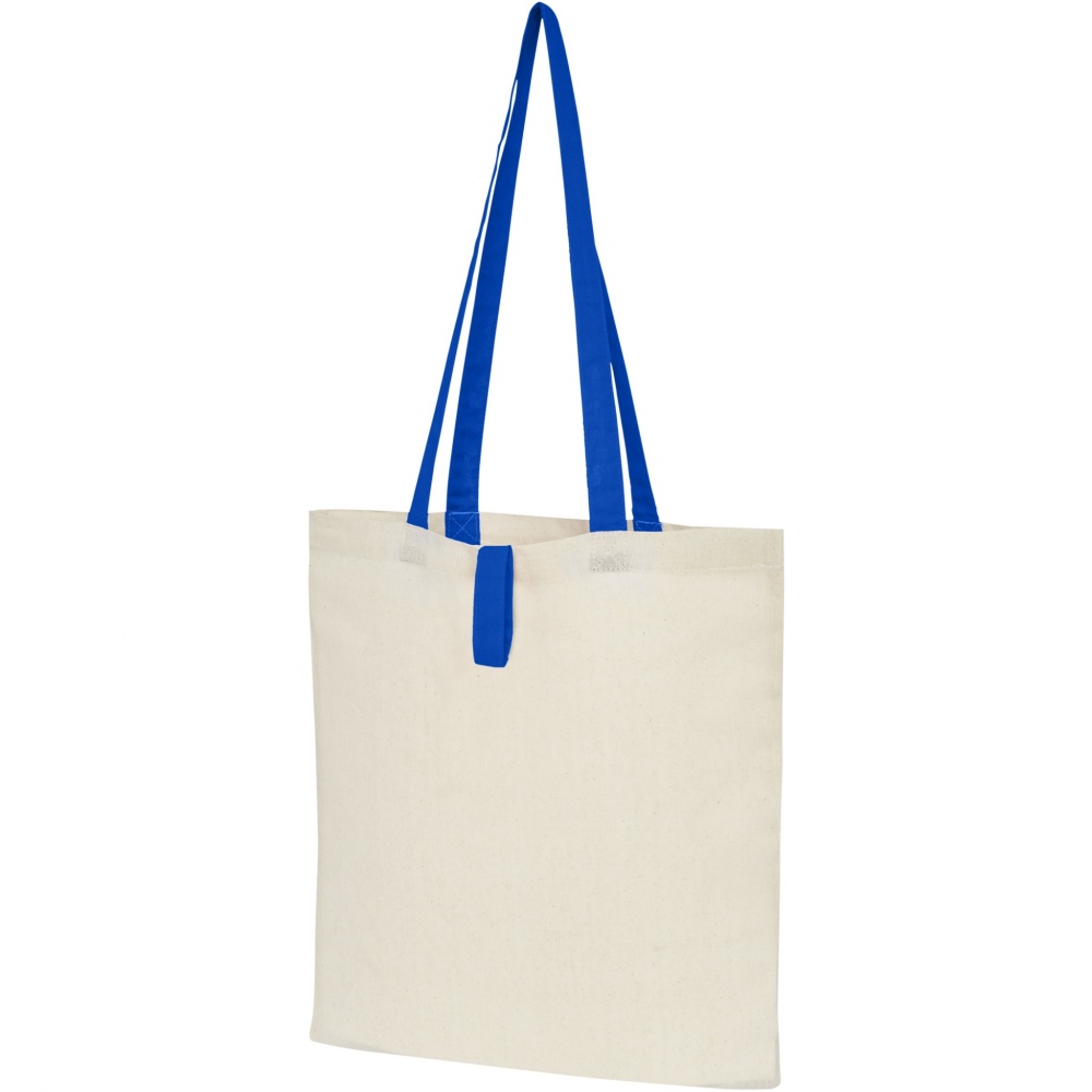 Logotrade corporate gift picture of: Nevada 100 g/m² cotton foldable tote bag 7L