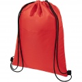 Oriole 12-can drawstring cooler bag 5L, Red