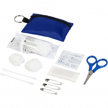 Logotrade promotional products photo of: Valdemar 16-piece first aid keyring pouch