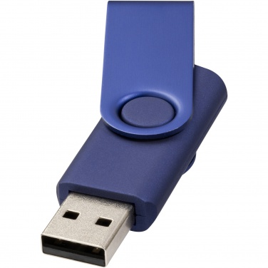 Logo trade promotional product photo of: Rotate-metallic 4GB USB flash drive