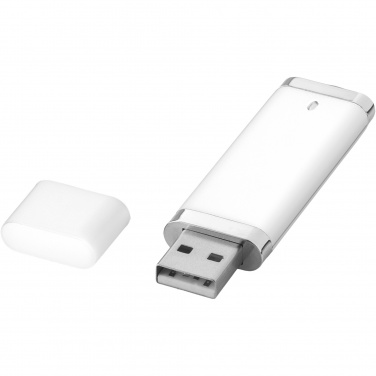 Logo trade promotional item photo of: Flat 4GB USB flash drive