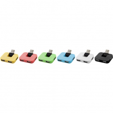 Logo trade promotional giveaway photo of: Gaia 4-port USB hub