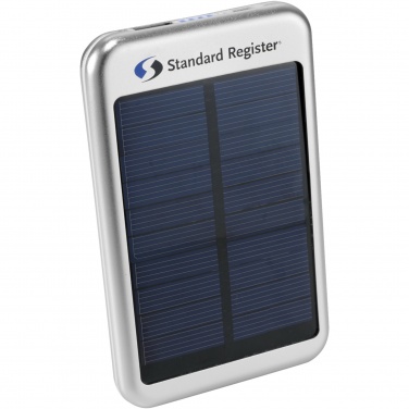 Logo trade promotional giveaway photo of: Bask 4000 mAh solar power bank