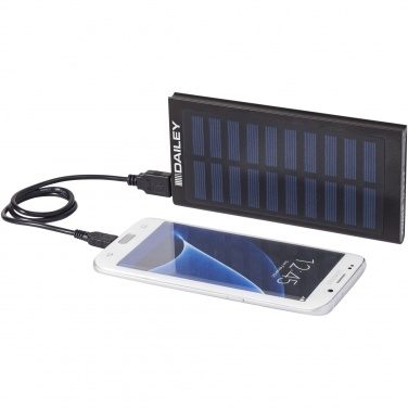 Logo trade corporate gifts image of: Stellar 8000 mAh solar power bank