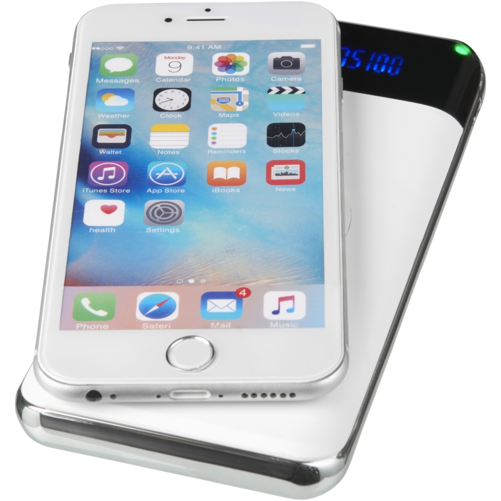 Logotrade promotional merchandise image of: Constant 10.000 mAh wireless power bank with LED