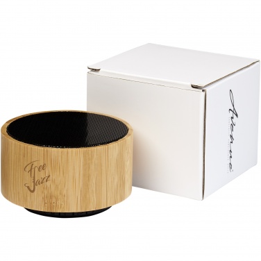 Logo trade promotional items picture of: Cosmos bamboo Bluetooth® speaker