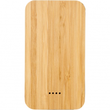 Logotrade promotional giveaway picture of: Future 6000 mAh bamboo/fabric wireless power bank