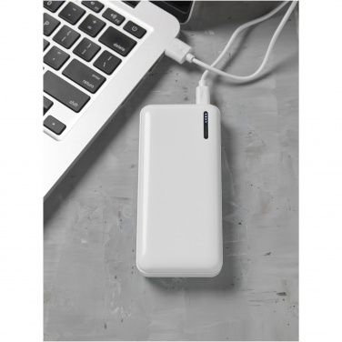 Logo trade promotional merchandise image of: Compress 10.000 mAh high density power bank