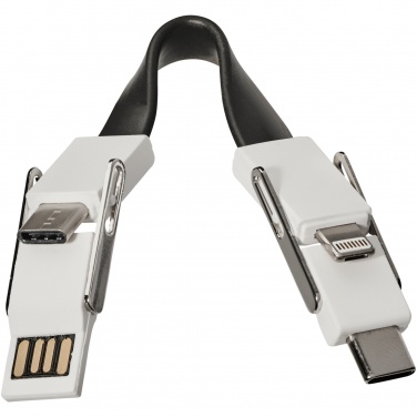 Logo trade business gifts image of: One 4-in-1 cable