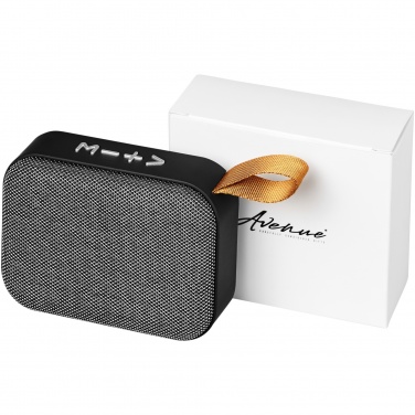 Logo trade business gifts image of: Fashion fabric Bluetooth® speaker