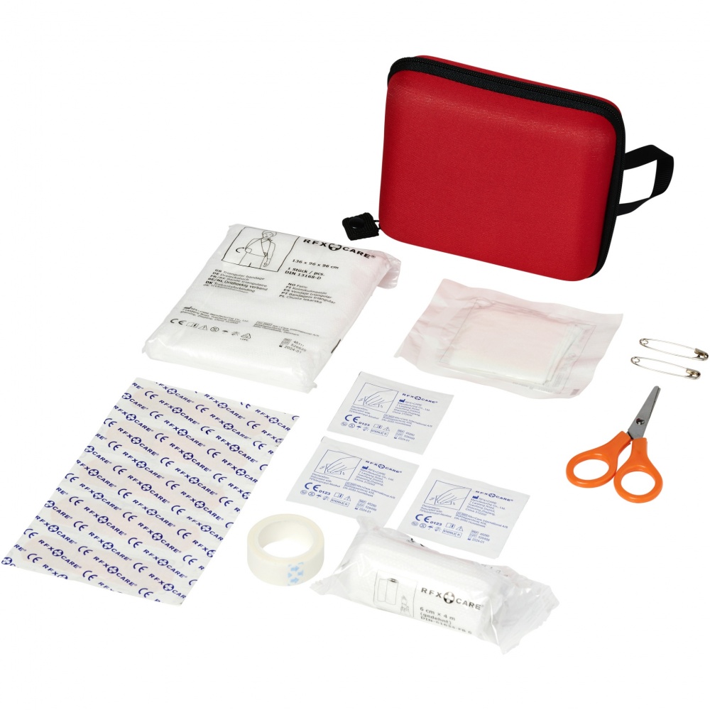 Logo trade promotional items image of: Healer 16-piece first aid kit