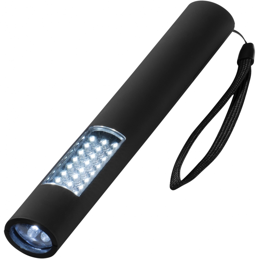 Logo trade promotional giveaway photo of: Lutz 28-LED magnetic torch light