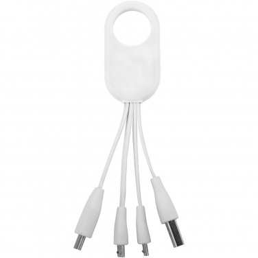 Logo trade promotional gift photo of: Troup 4-in-1 charging cable with type-C tip