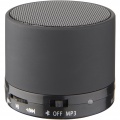 Duck cylinder Bluetooth® speaker with rubber finish, Solid black