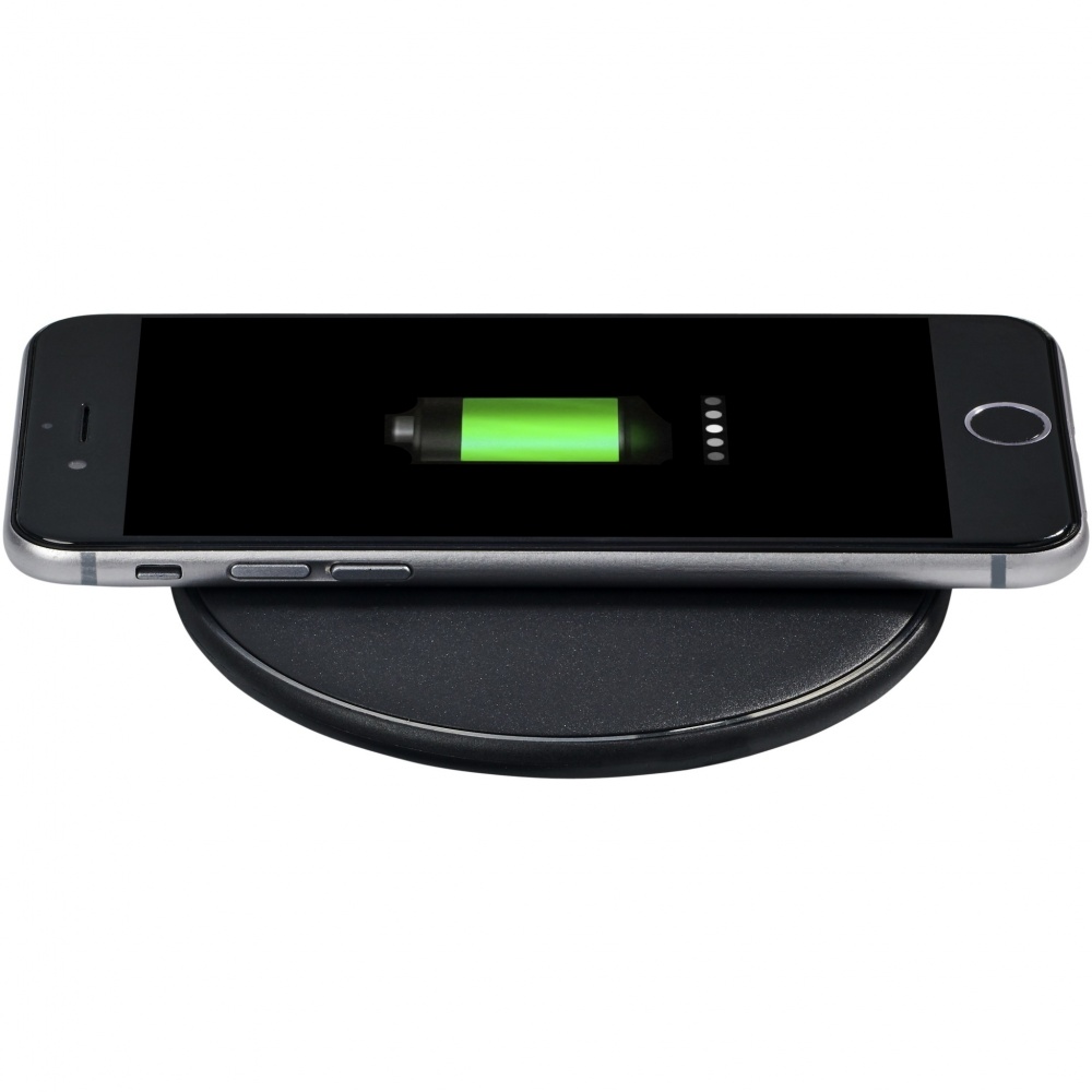 Logo trade promotional gifts image of: Lean 5W wireless charging pad