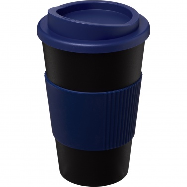 Logo trade promotional product photo of: Americano® 350 ml insulated tumbler with grip