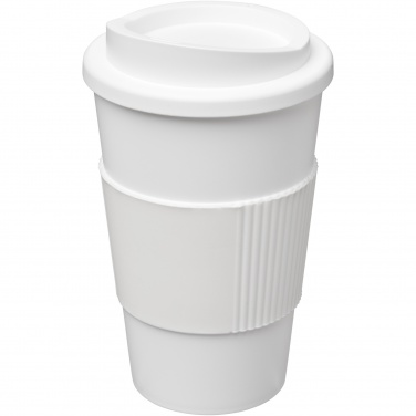 Logo trade promotional giveaways image of: Americano® 350 ml insulated tumbler with grip