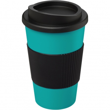 Logotrade promotional gift image of: Americano® 350 ml insulated tumbler with grip