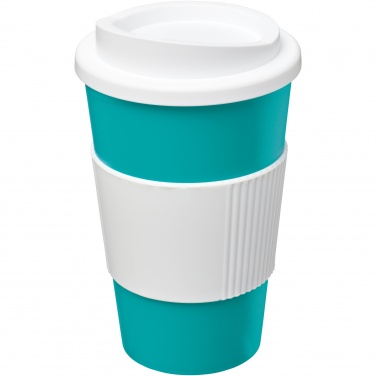 Logo trade promotional gifts image of: Americano® 350 ml insulated tumbler with grip