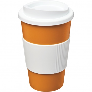 Logo trade advertising products image of: Americano® 350 ml insulated tumbler with grip