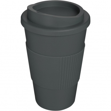 Logo trade promotional merchandise photo of: Americano® 350 ml insulated tumbler with grip