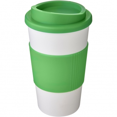 Logo trade corporate gifts image of: Americano® 350 ml insulated tumbler with grip