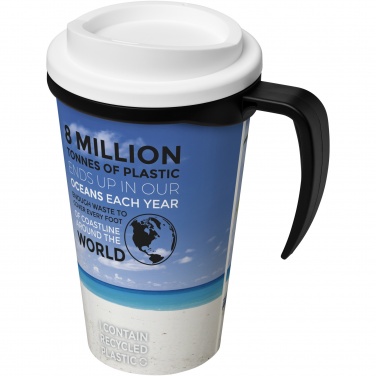 Logo trade promotional giveaways image of: Brite-Americano® grande 350 ml insulated mug