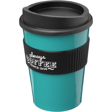 Logo trade promotional giveaway photo of: Americano® Medio 300 ml tumbler with grip