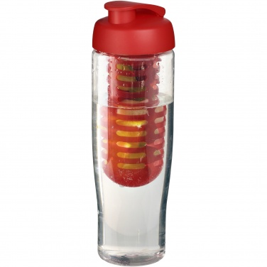 Logo trade promotional giveaways image of: H2O Active® Tempo 700 ml flip lid sport bottle & infuser