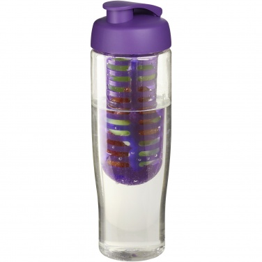 Logotrade promotional giveaway image of: H2O Active® Tempo 700 ml flip lid sport bottle & infuser