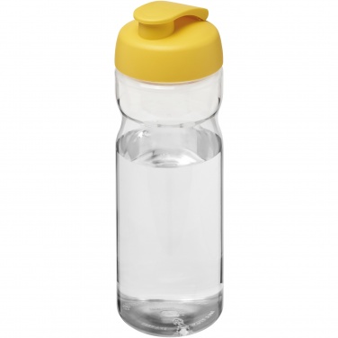 Logotrade promotional item picture of: H2O Active® Base 650 ml flip lid sport bottle