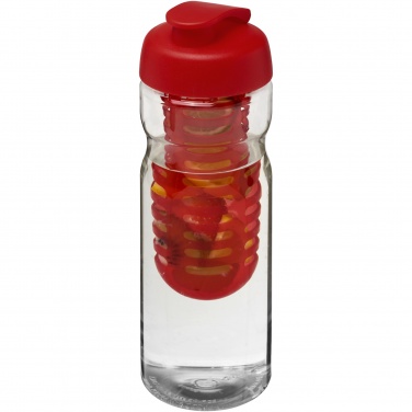 Logotrade business gift image of: H2O Active® Base 650 ml flip lid sport bottle & infuser