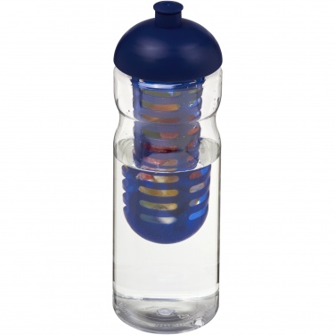 Logo trade promotional merchandise photo of: H2O Active® Base 650 ml dome lid sport bottle & infuser