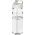 H2O Active® Base 650 ml spout lid sport bottle, Transparent / White