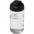 H2O Active® Bop 500 ml flip lid sport bottle, Transparent / Solid black