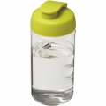 H2O Active® Bop 500 ml flip lid sport bottle, Transparent / Lime