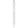 Calypso frosted ballpoint pen, Frosted white