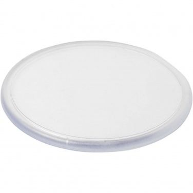 Logo trade corporate gifts image of: Ellison round plastic coaster with paper insert