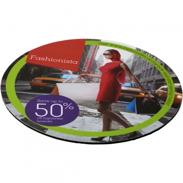 Logo trade advertising products image of: Q-Mat® round mouse mat