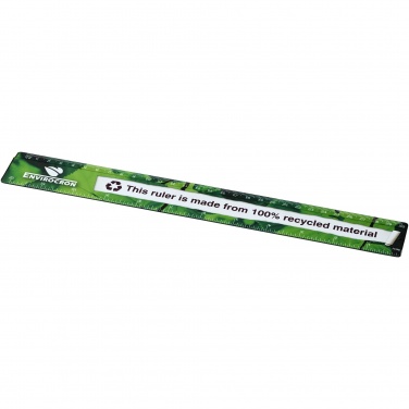 Logotrade promotional merchandise photo of: Terran 30 cm ruler from 100% recycled plastic