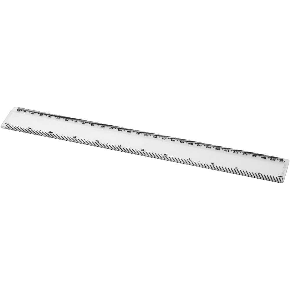 Logotrade advertising products photo of: Renzo 30 cm plastic ruler