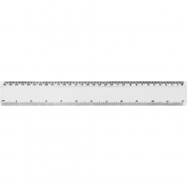 Logo trade advertising product photo of: Renzo 30 cm plastic ruler