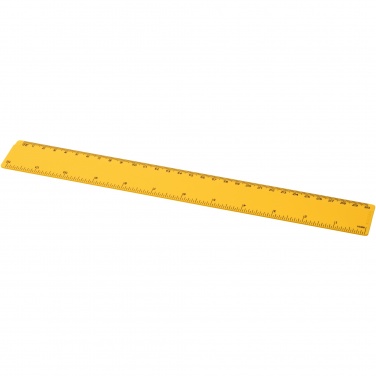 Logo trade promotional giveaways image of: Renzo 30 cm plastic ruler