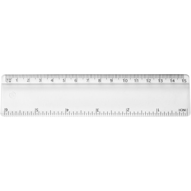 Logotrade promotional items photo of: Renzo 15 cm plastic ruler