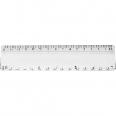 Logotrade promotional products photo of: Renzo 15 cm plastic ruler