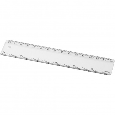 Logotrade advertising products photo of: Renzo 15 cm plastic ruler