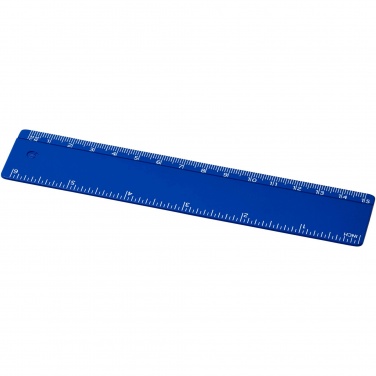 Logo trade promotional merchandise picture of: Renzo 15 cm plastic ruler