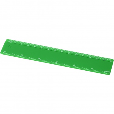 Logotrade promotional product picture of: Renzo 15 cm plastic ruler